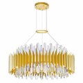 Cwi Lighting 18 Light Chandelier With Satin Gold Finish 1247P28-18-602